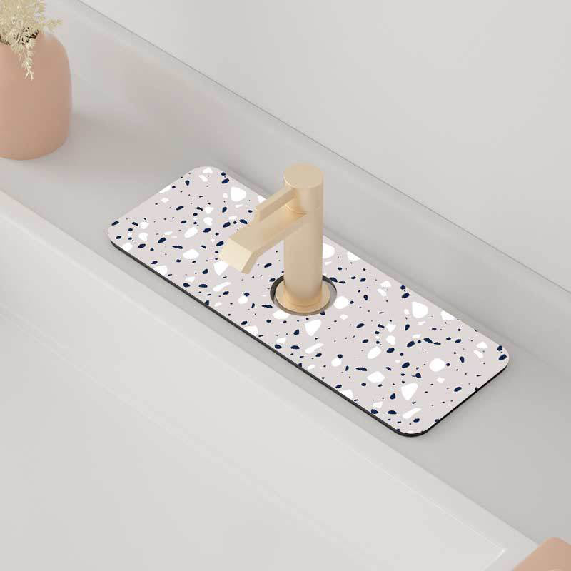 Tampon absorbant pour robinet de boue de diatomée