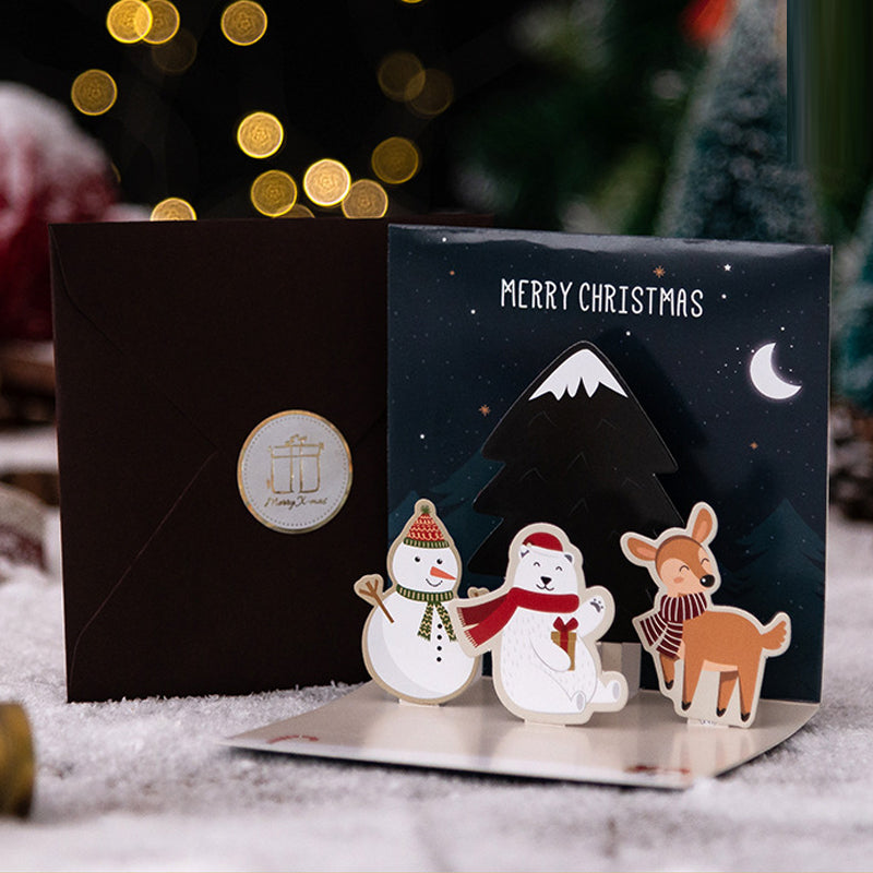 Cartes de Noël 3D