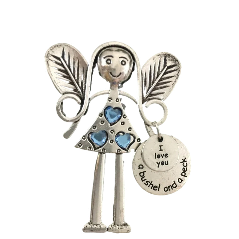 🪽Crazy Beautiful Friends Forever – Décoration d'ange, cadeau de Noël.