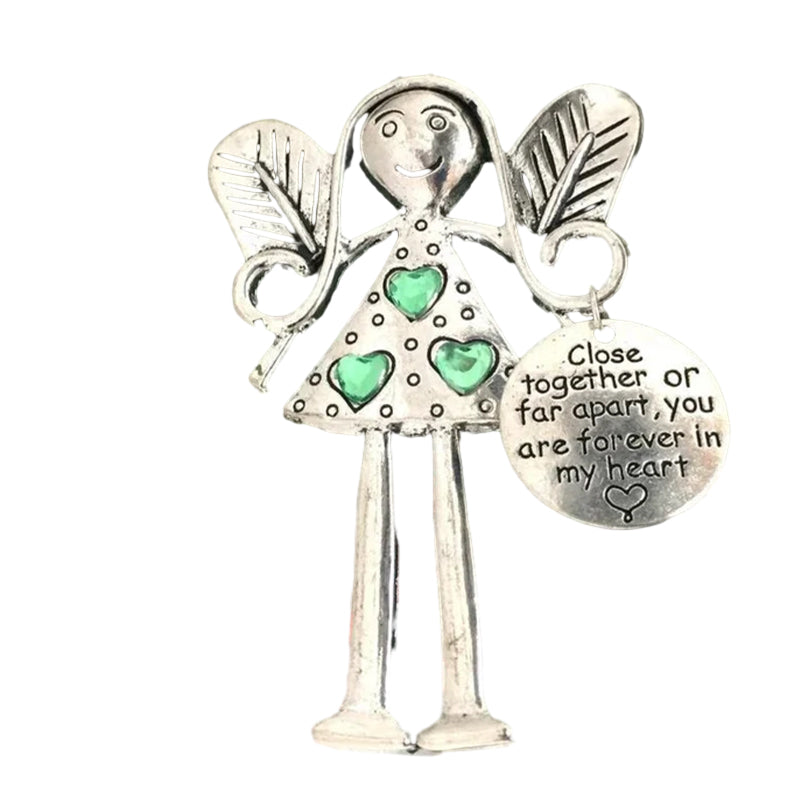 🪽Crazy Beautiful Friends Forever – Décoration d'ange, cadeau de Noël.