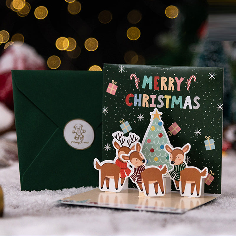 Cartes de Noël 3D