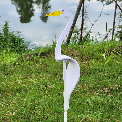 Décoration de jardin oiseaux tournoyants