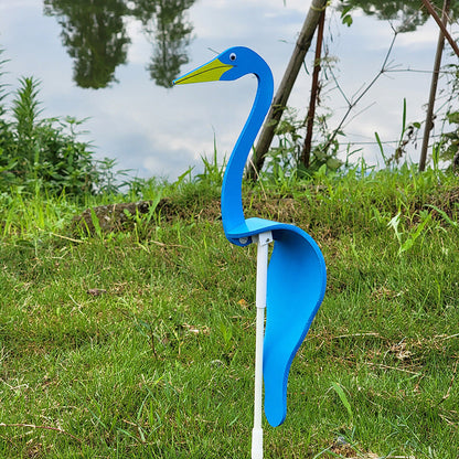 Décoration de jardin oiseaux tournoyants