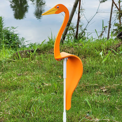 Décoration de jardin oiseaux tournoyants