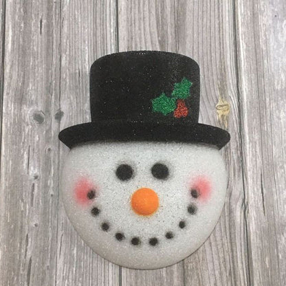 Abat-jour de bonhomme de neige de porche de Noël