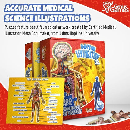 Puzzle d'Anatomie Humaine pour Enfants