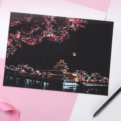 Splendide art à gratter magique