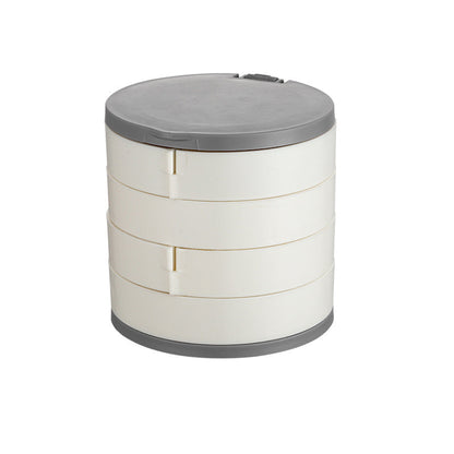 Boîte à bijoux rotative multicouche
