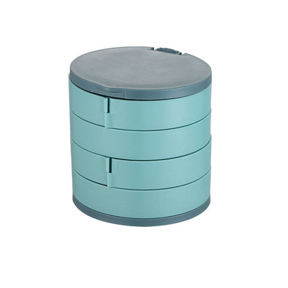 Boîte à bijoux rotative multicouche