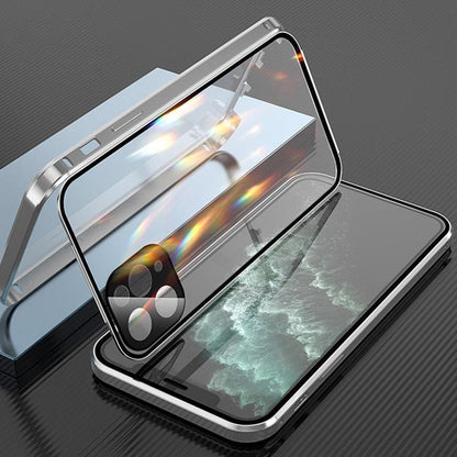 Coque iPhone avec boucle double face