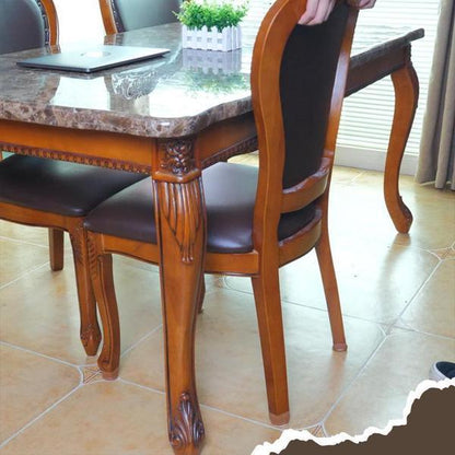 Housse de Protection avec Coussin en Feutre pour Pieds de Table et de Chaise