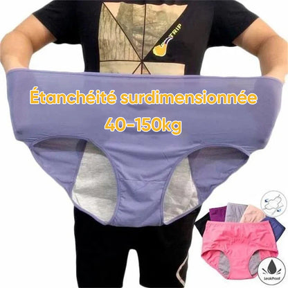 Culotte anti-fuite triple épaisseur pour femme