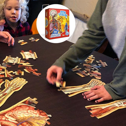 Puzzle d'Anatomie Humaine pour Enfants