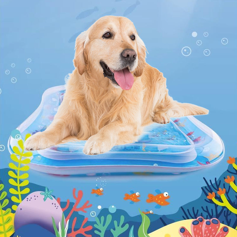 Tapis gonflable pour jeux d'eau