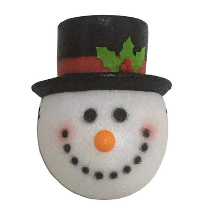 Abat-jour de bonhomme de neige de porche de Noël