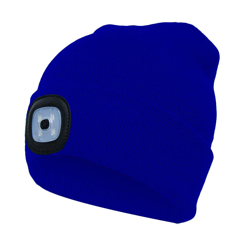 Bonnet de Lampe Frontale Amovible à LED