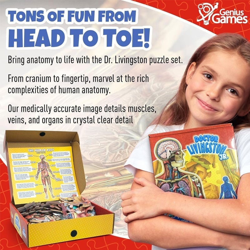Puzzle d'Anatomie Humaine pour Enfants