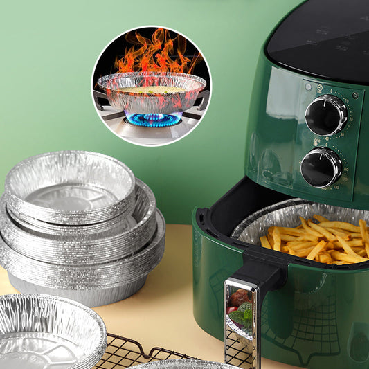 Doublures de Friteuse à Air Réutilisables en Papier d'Aluminium