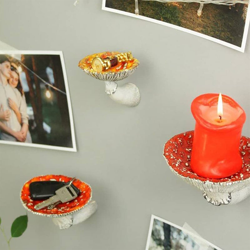 Joli support mural champignon