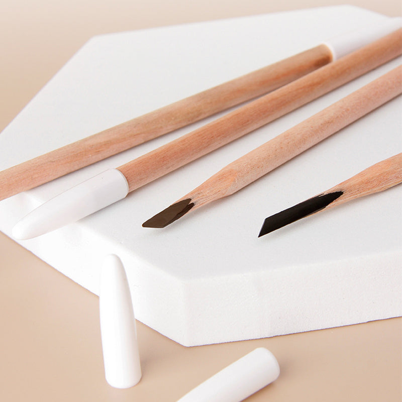 Crayon à sourcils en bois imperméable (12 PCS)