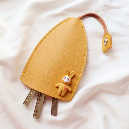 🔑🔑Sac à Clés en Cuir PU Fruits Mignons