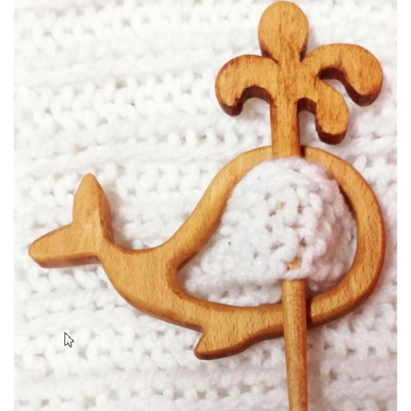 🔥Broche Broche avec Motif Animal en Bois