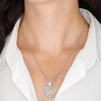 Collier Coeurs Entrelacés