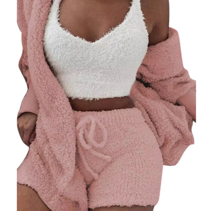 Ensemble en tricot douillet (3 pièces)