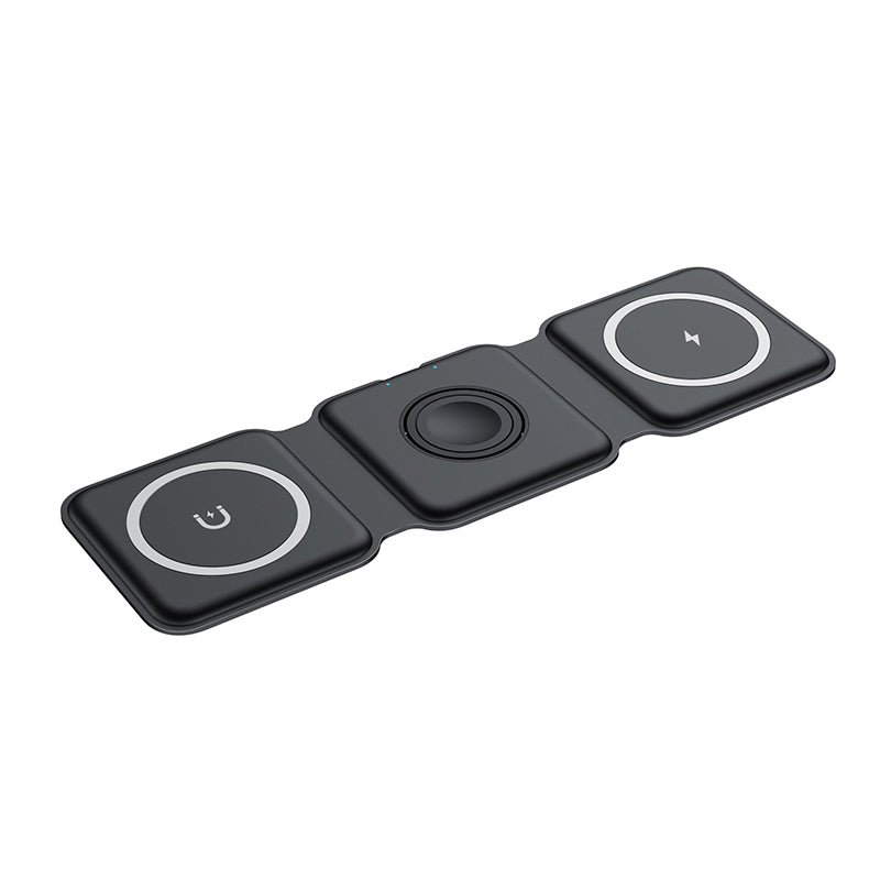 Chargeur de voyage sans fil 3 en 1