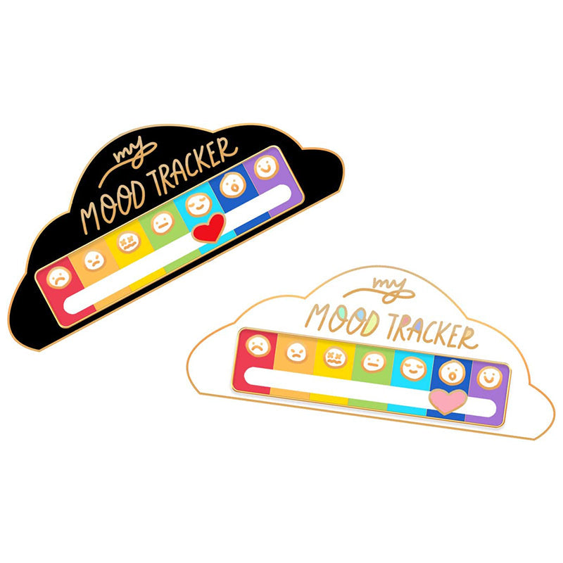 Broche nuage changeant d'humeur