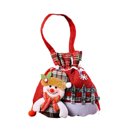 Sac de poupée de cadeau de Noël