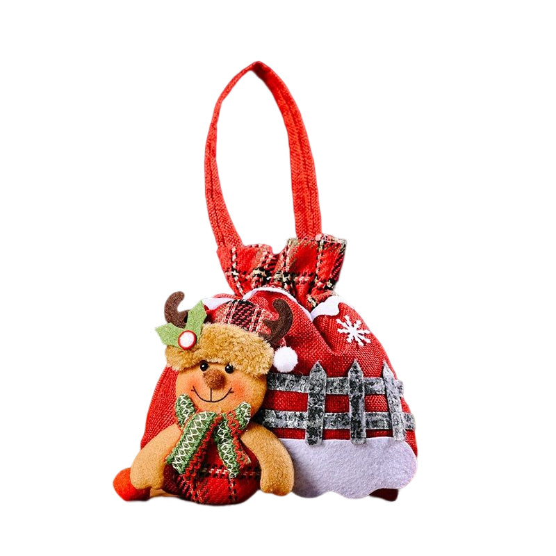 Sac de poupée de cadeau de Noël
