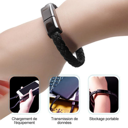 Bracelet avec Câble Charge Rapide