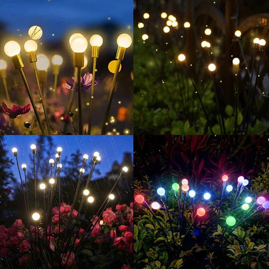 Lampe solaire de jardin à LED Luciole
