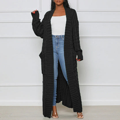 Veste de Pull Longue Torsion