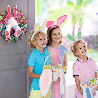 Couronne de lapin de Pâques Sticker