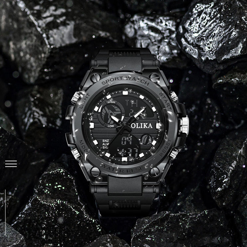 Montre électronique étanche multifonctionnelle