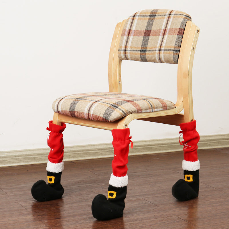 Couvre-pieds de chaise de Noël
