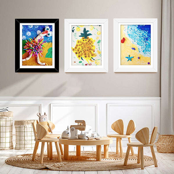 Projets artistiques pour enfants Cadre artistique A4 pour enfants