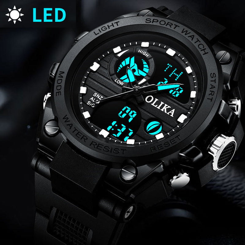 Montre électronique étanche multifonctionnelle