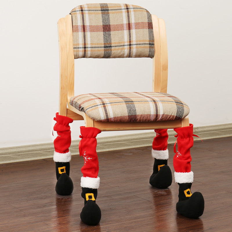 Couvre-pieds de chaise de Noël