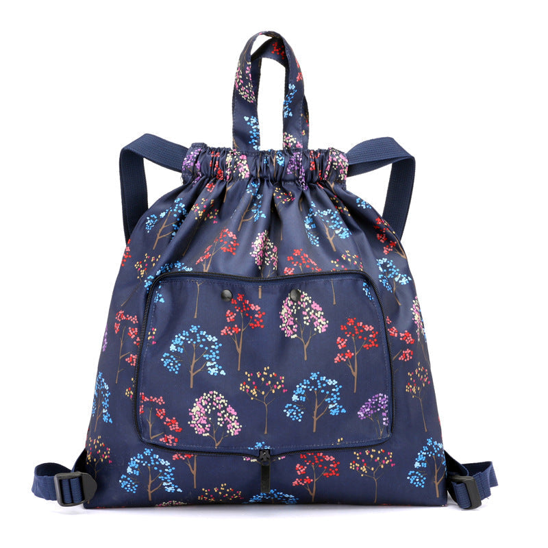sac à dos imprimé en nylon