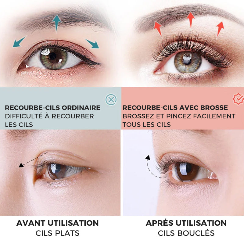 🔥Recourbe-cils avec brosse