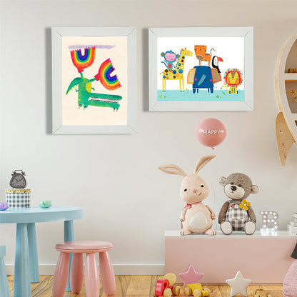 Projets artistiques pour enfants Cadre artistique A4 pour enfants