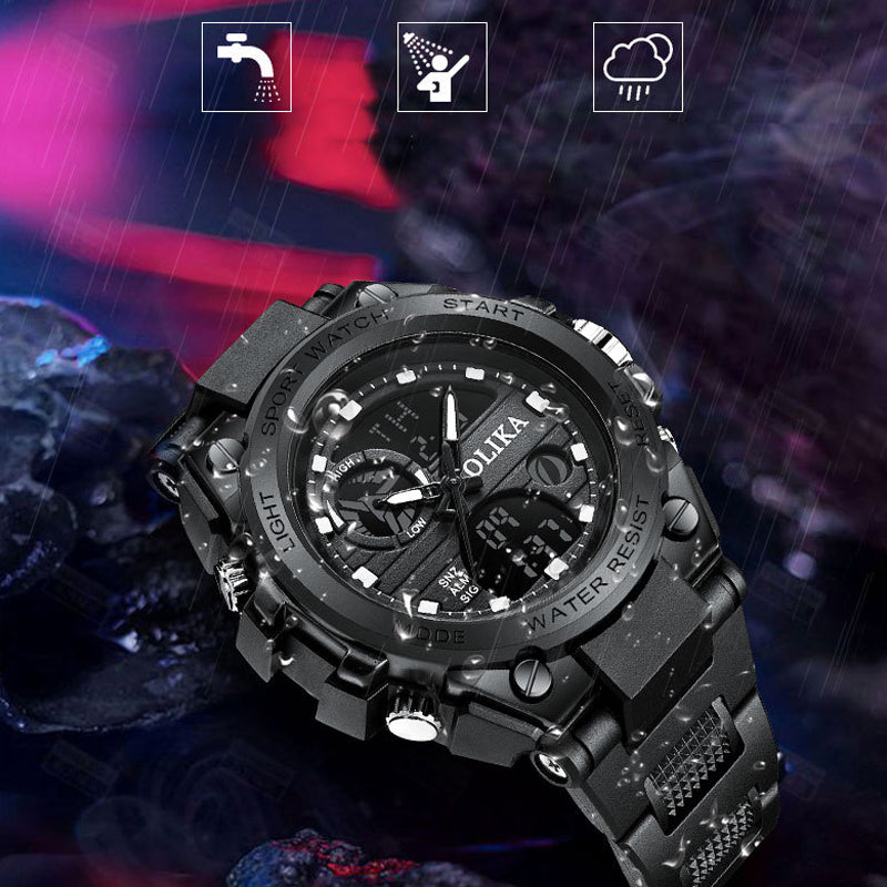 Montre électronique étanche multifonctionnelle