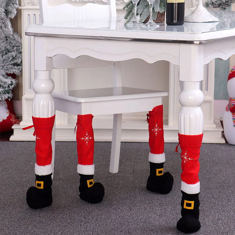 Couvre-pieds de chaise de Noël