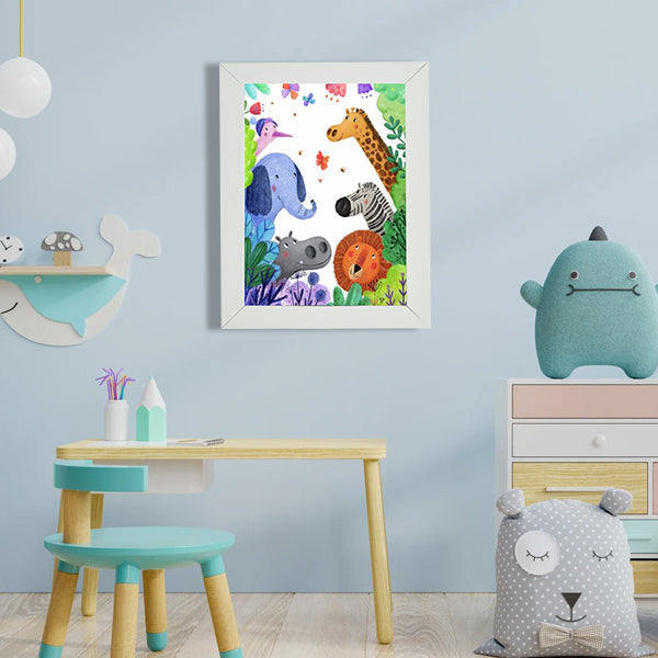 Projets artistiques pour enfants Cadre artistique A4 pour enfants