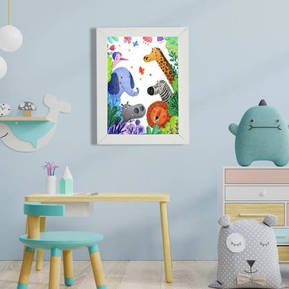 Projets artistiques pour enfants Cadre artistique A4 pour enfants