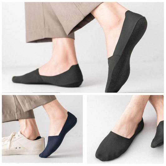 🧦Chaussettes confortables en soie glacée antidérapantes