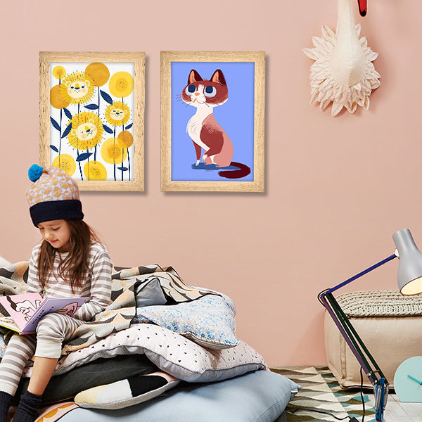 Projets artistiques pour enfants Cadre artistique A4 pour enfants